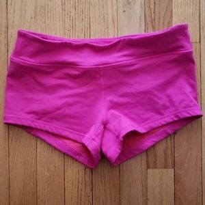 Medium Pink KFT Brand Short Shorts